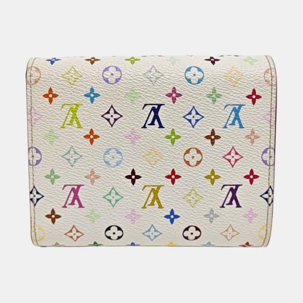 LV × TM KOALA Monogram Coated Canvas White Wallet