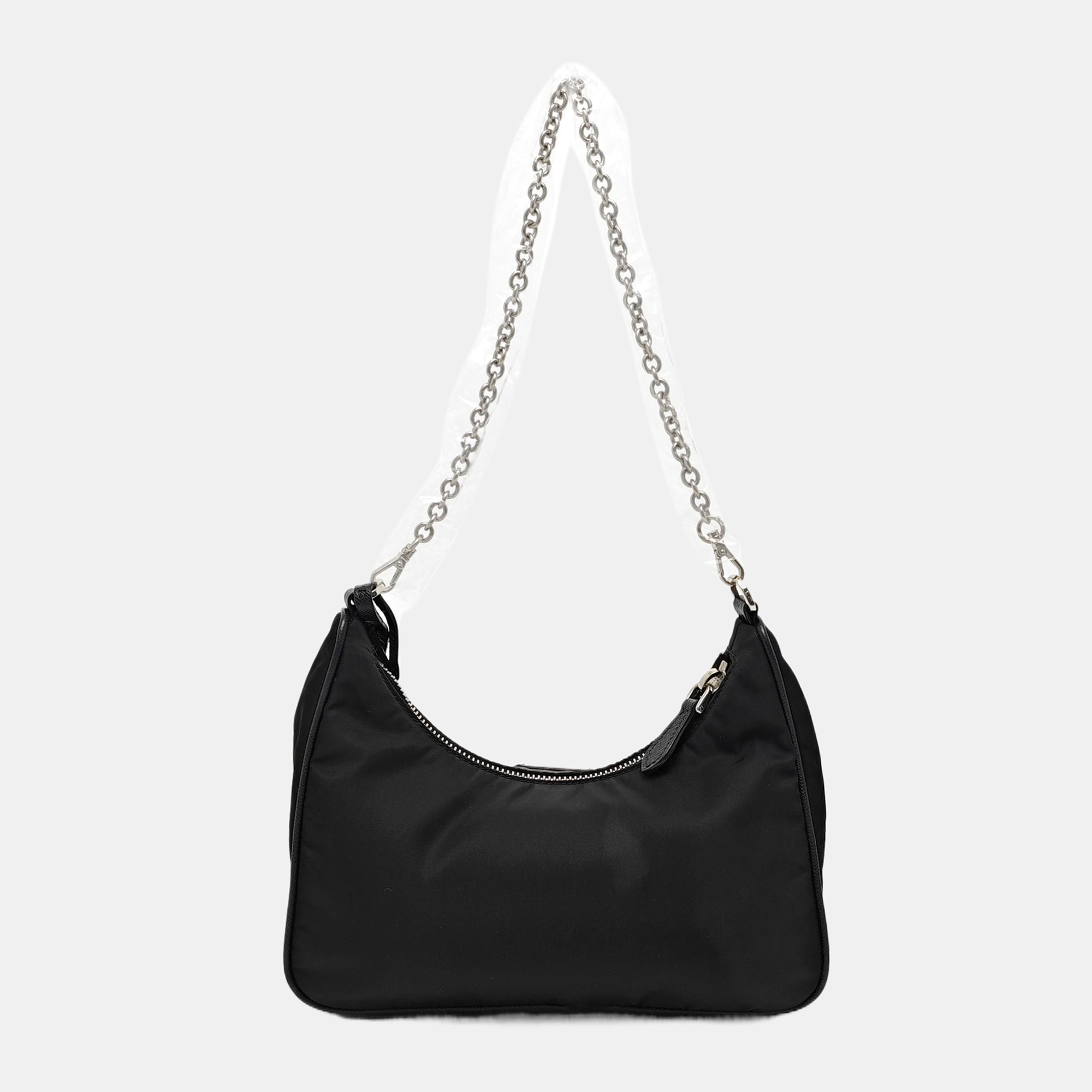Authenticated pre-owned  Re-Edition2005 Nylon Black - Shoulder Bag at Looply