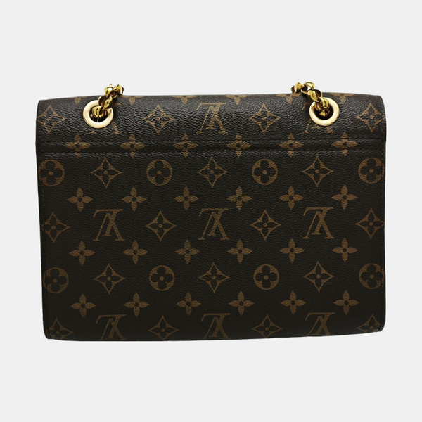 VICTOIRE Monogram Coated Canvas Brown
