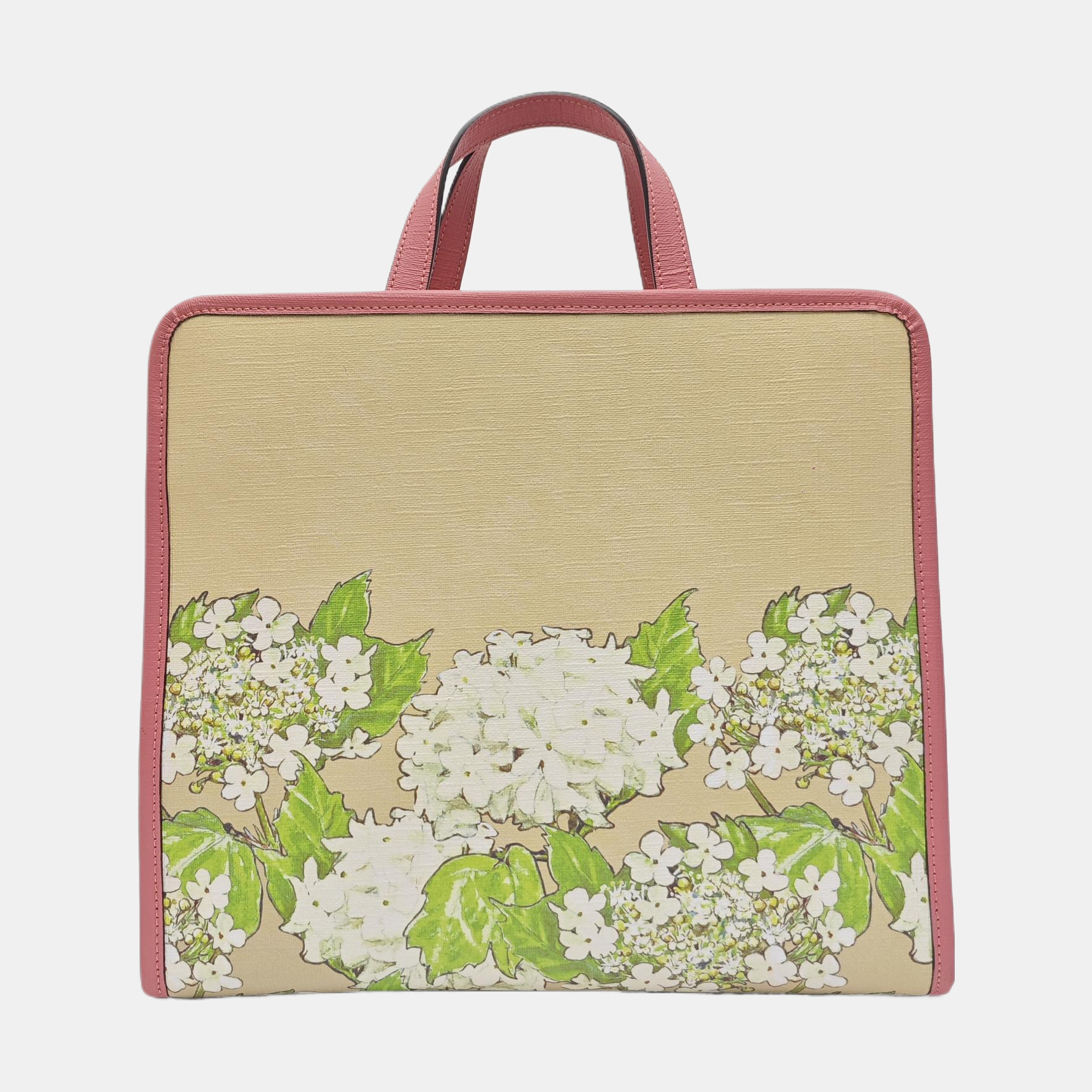 Children’s GG Bucket Monogram Coated Canvas Yellow