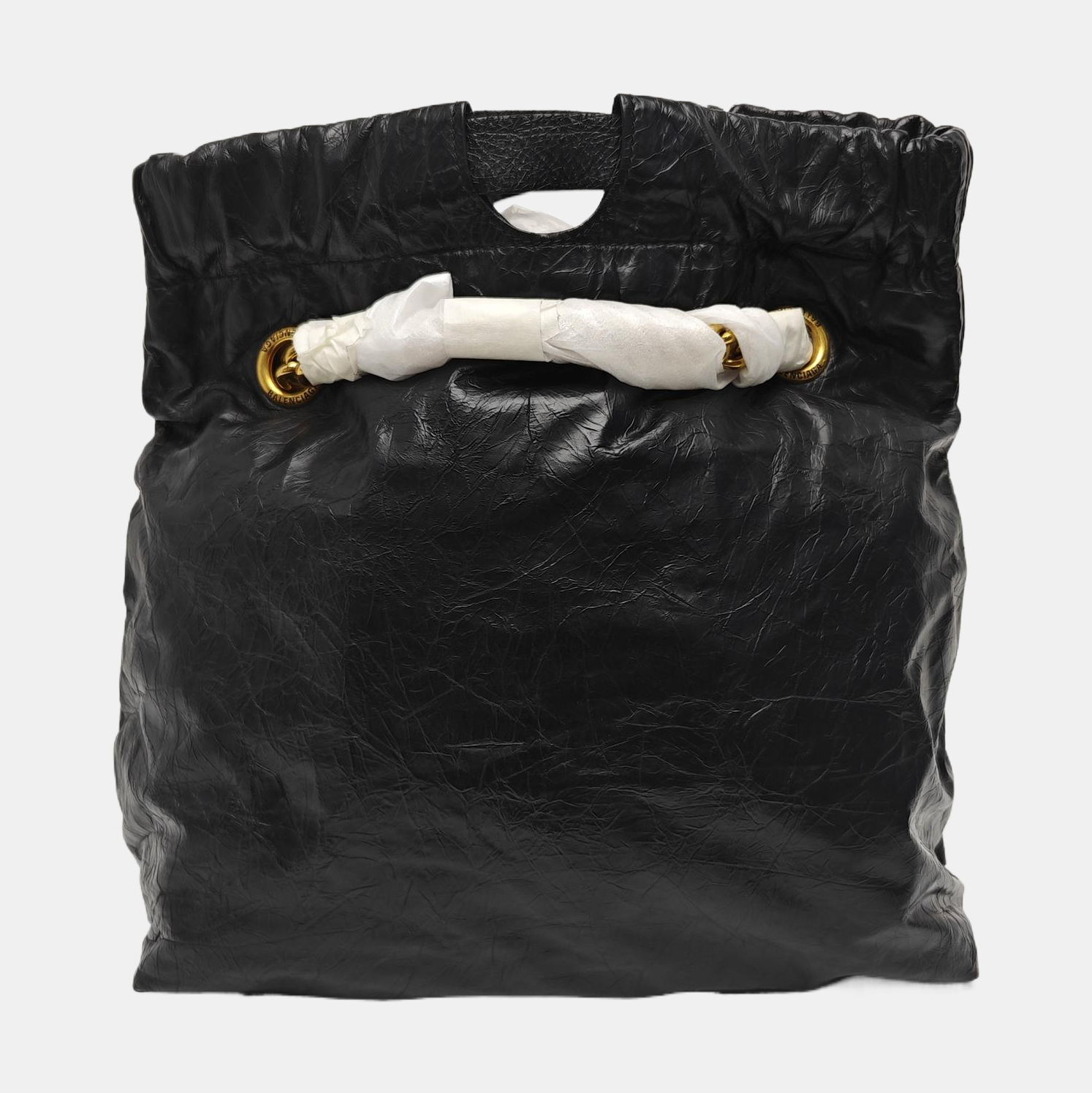 Calfskin Shoulder Bag Black