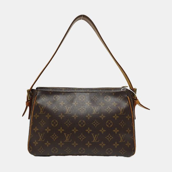 VIVA CITE Monogram Coated Canvas Brown