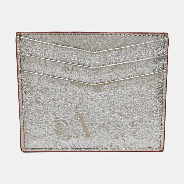 Love Lambskin Gray Card Holder