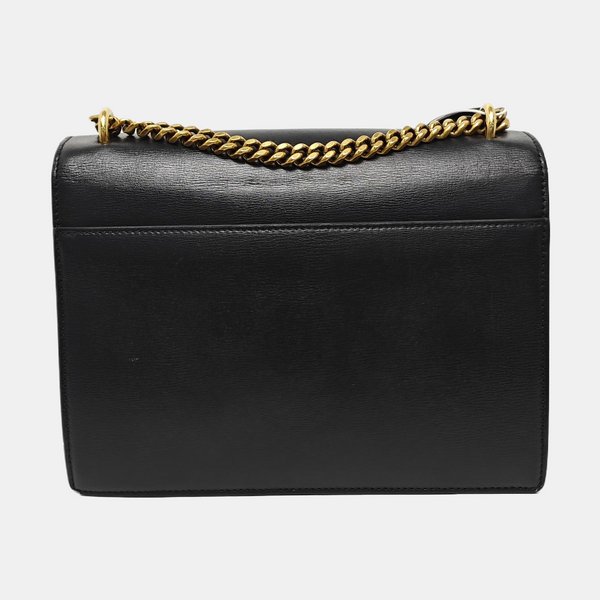 SUNSET Medium Calfskin Black