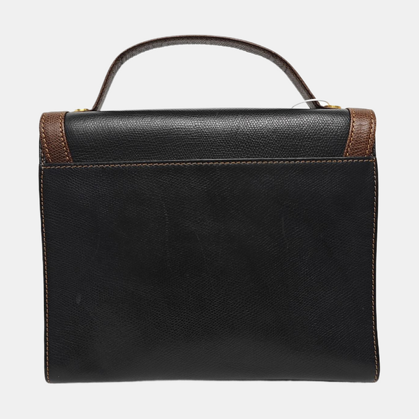 Calfskin Shoulder Bag Black