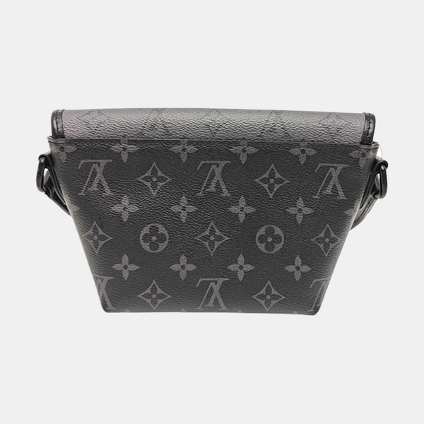 PULSE Mini Monogram Coated Canvas Black