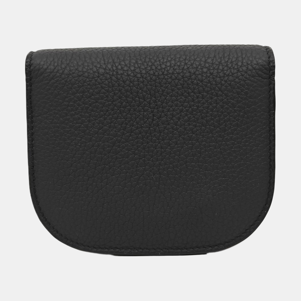 Calfskin Shoulder Bag Mini Black