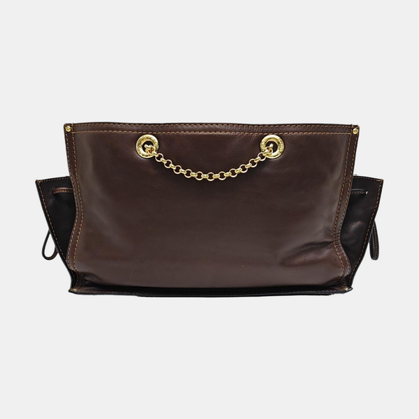 Calfskin Tote Bag Brown