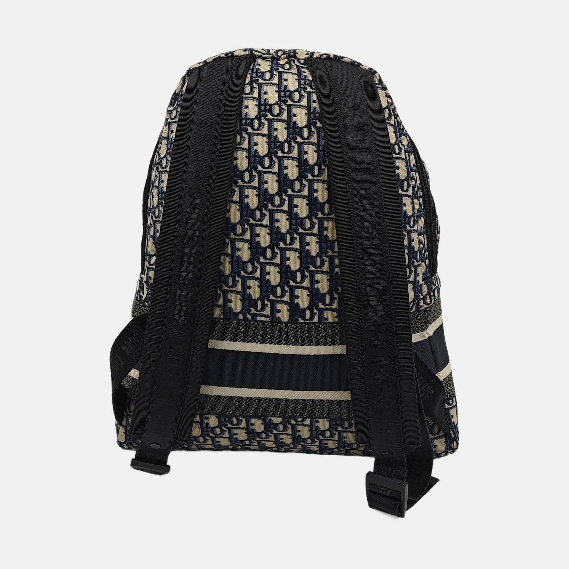 Diortravel Oblique Canvas Blue