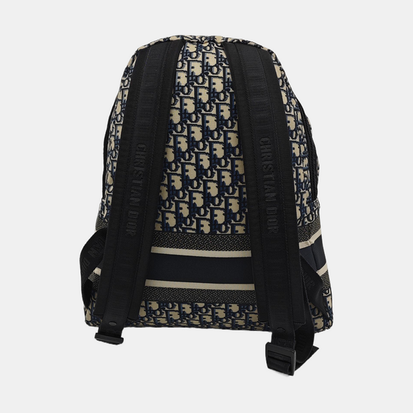 Diortravel Oblique Canvas Blue