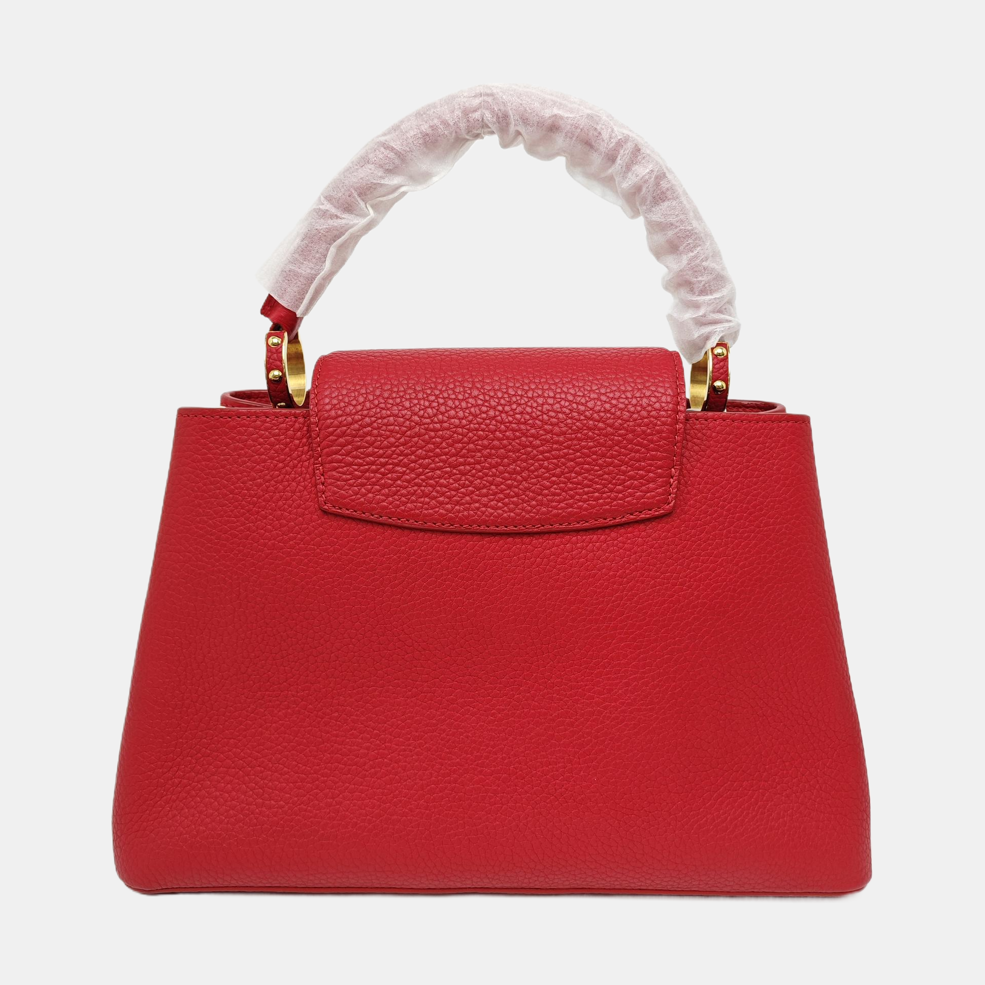CAPUCINES MM Calfskin Red