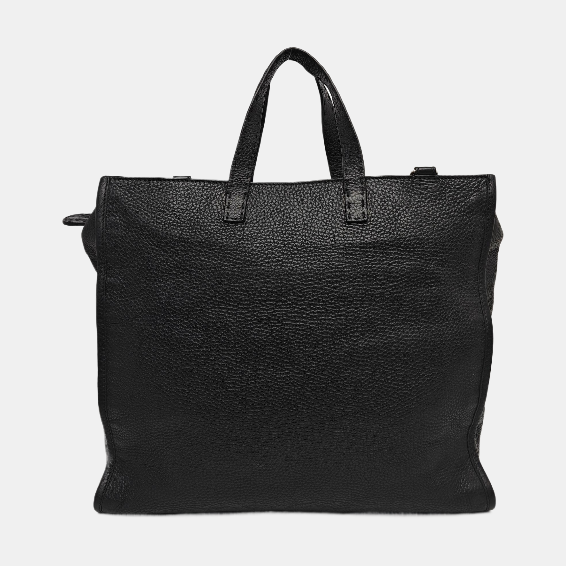 Calfskin Shoulder Bag Black