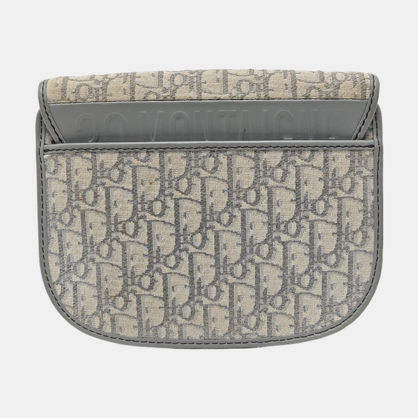 Bobby Medium Oblique Canvas Gray