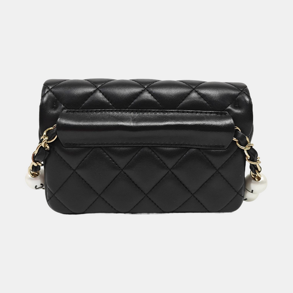 CLASSIC FLAP Mini Quilted Lambskin Black