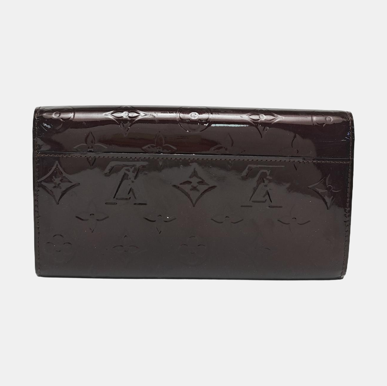 SARAH Patent Leather Red Wallet
