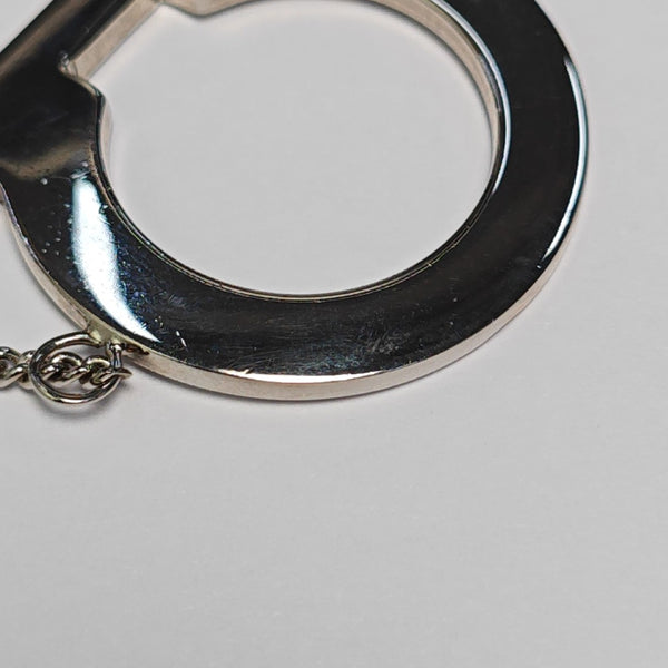 Metal Bag Charm Silver