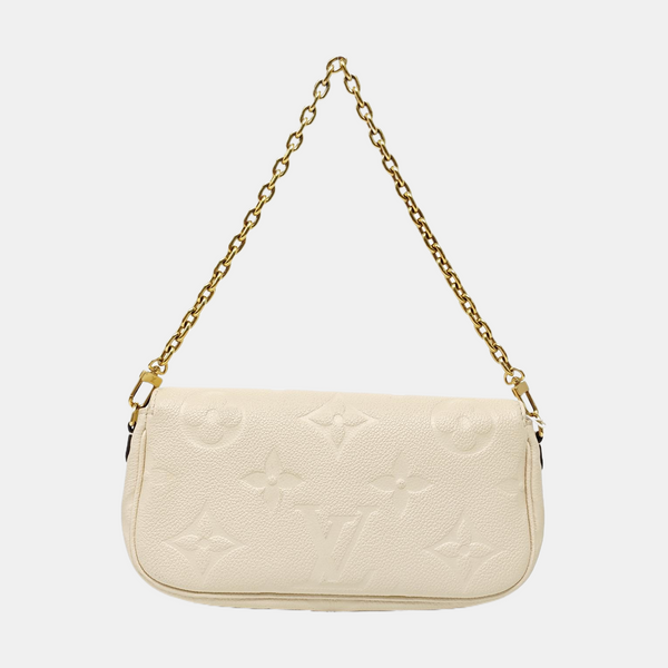 IVY Monogram Calfskin Beige