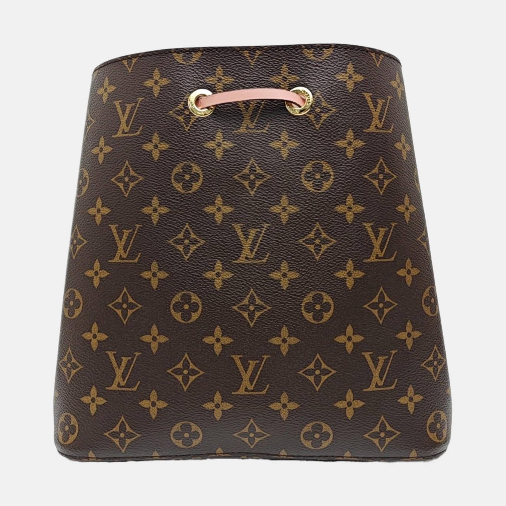 NÉONOÉ MM Monogram Coated Canvas Brown
