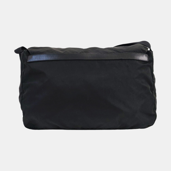 Vela Messenger Bag Nylon Black