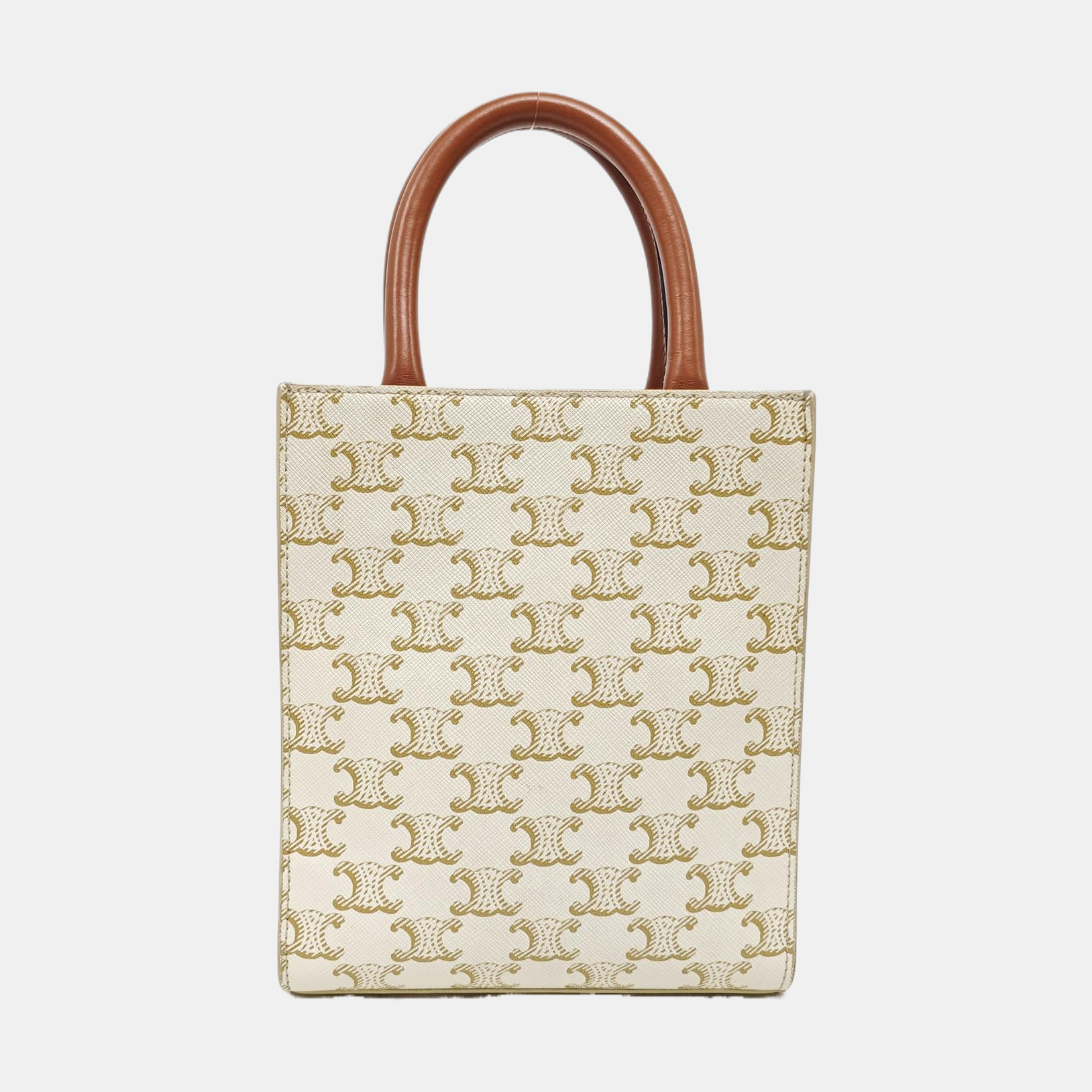 CABAS CELINE Mini Coated Canvas White