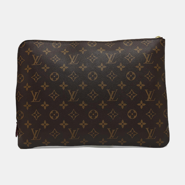 Etui Voyage MM Monogram Coated Canvas Brown