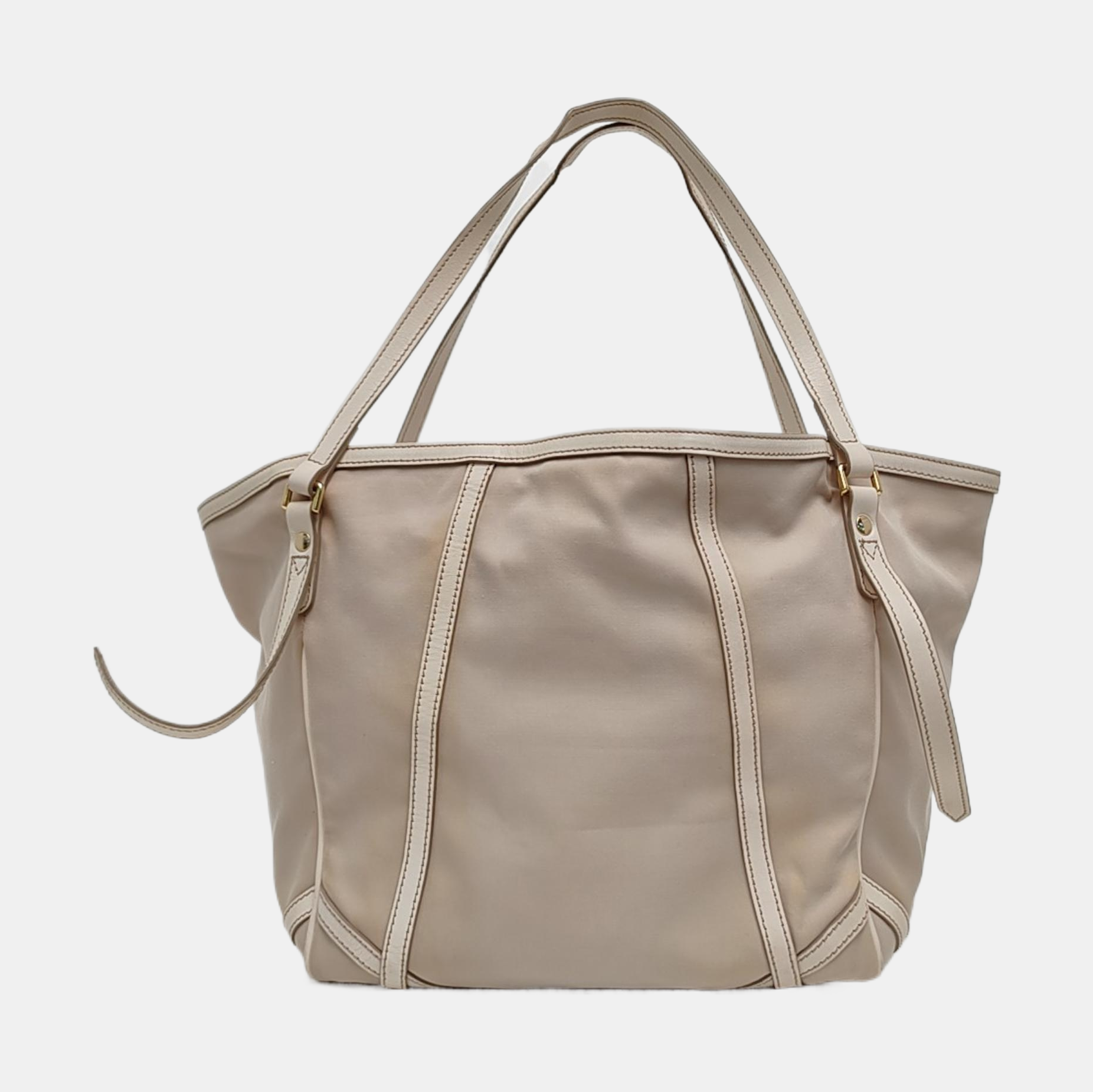 Authenticated pre-owned  Canterbury Fabric Beige - Tote Bag at Looply