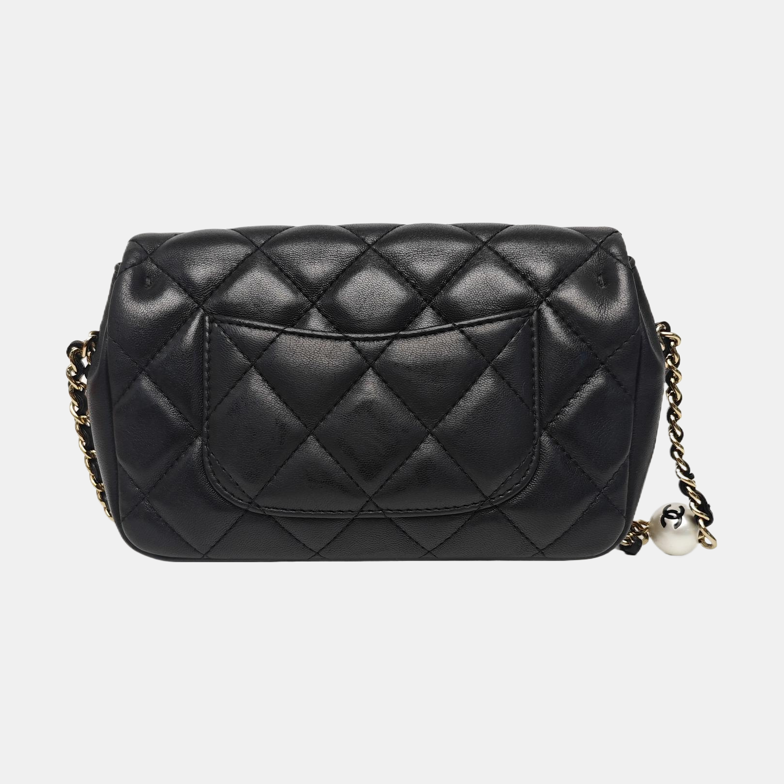 CLASSIC FLAP Mini Quilted Lambskin Black