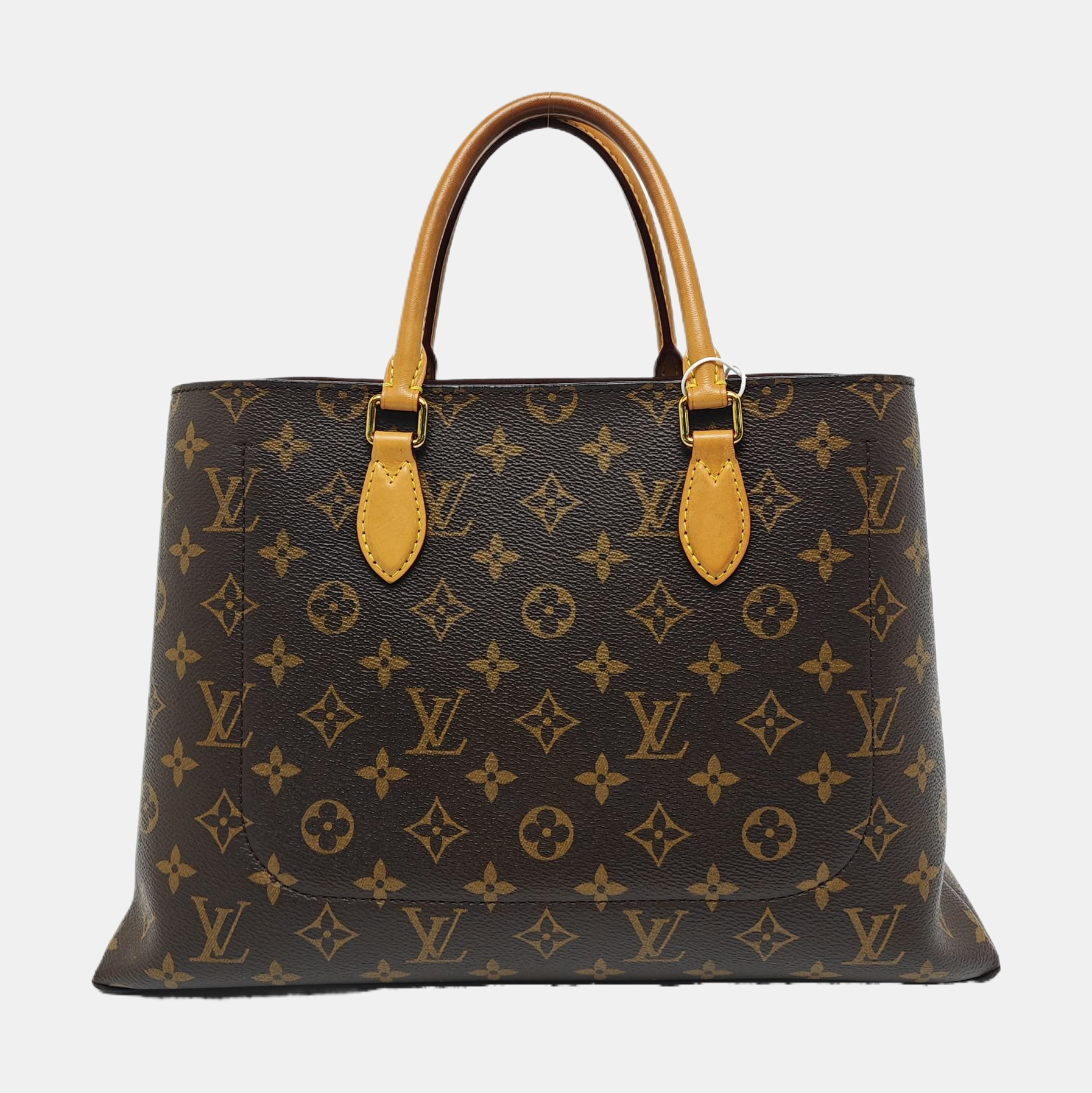 FLOWER Monogram Coated Canvas Brown
