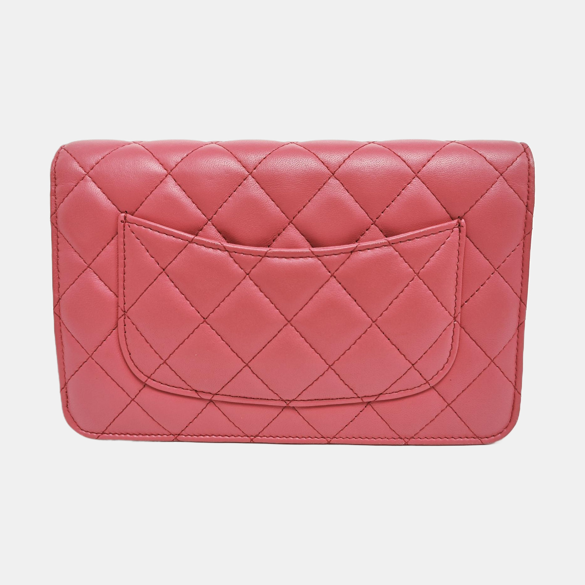 WOC Quilted Lambskin Pink
