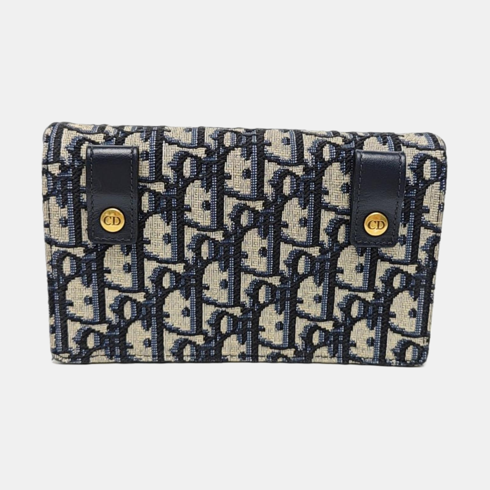 Saddle Mini Oblique Canvas Blue