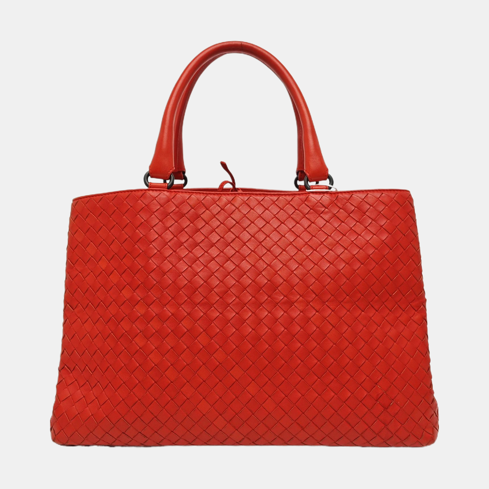 Lambskin Tote Bag Red