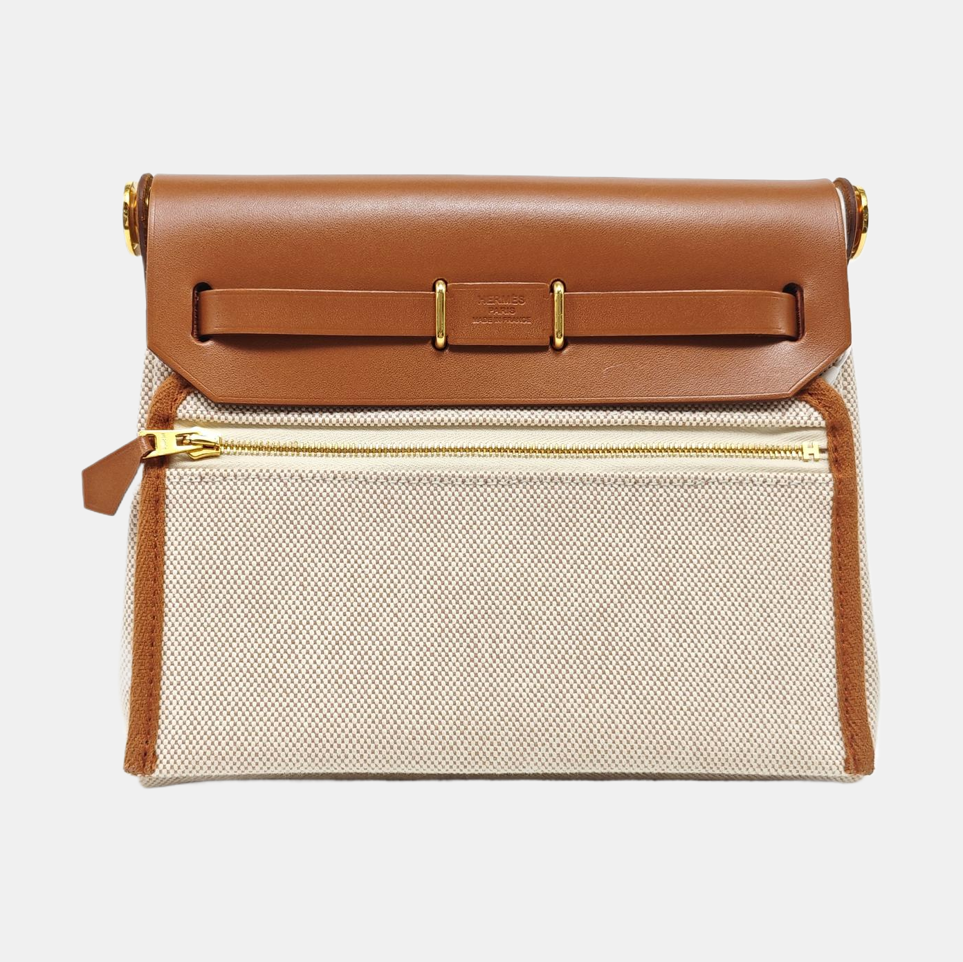 Bolso Herbag Canvas White