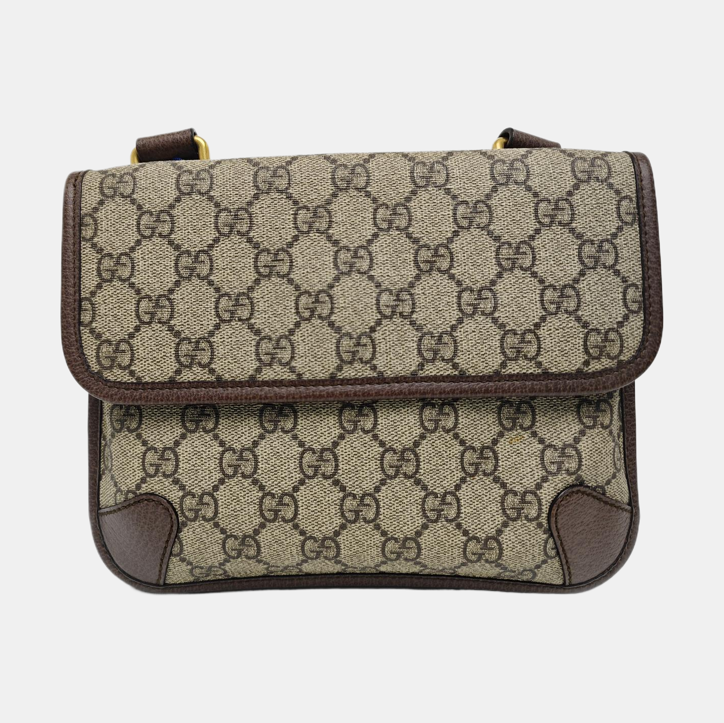 Neo Vintage Small Monogram Coated Canvas Beige