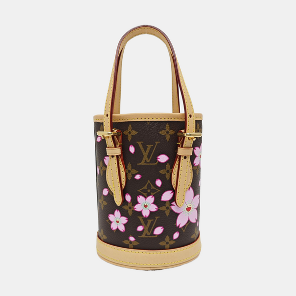 Nano Bucke Nano Monogram Coated Canvas Brown