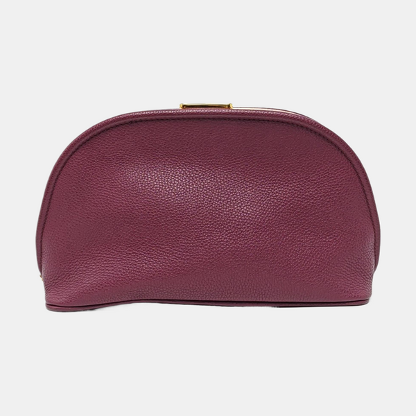 Calfskin Shoulder Bag Purple
