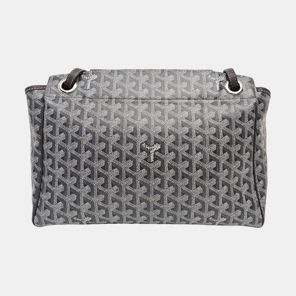 Rouette PM Coated Canvas Gray