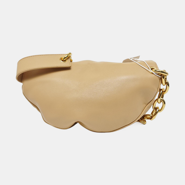The Pouch Mini Calfskin Beige