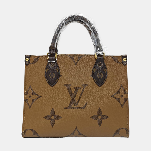ONTHEGO PM Monogram Coated Canvas Brown