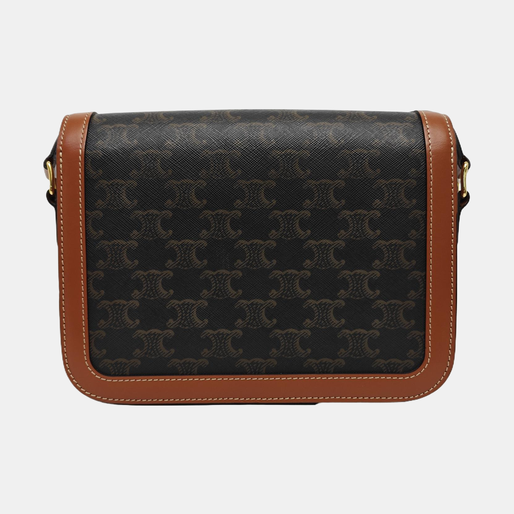 TRIOMPHE Medium Coated Canvas Brown