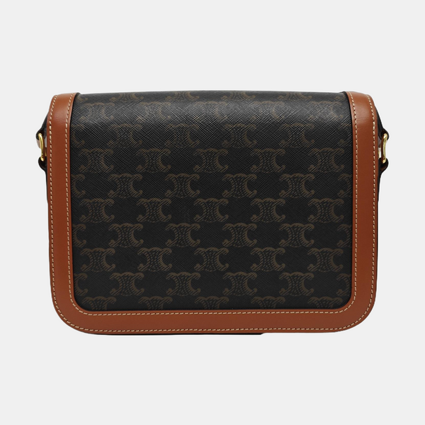 TRIOMPHE Medium Coated Canvas Brown
