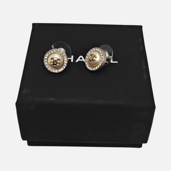 Metal Silver Stud Earrings