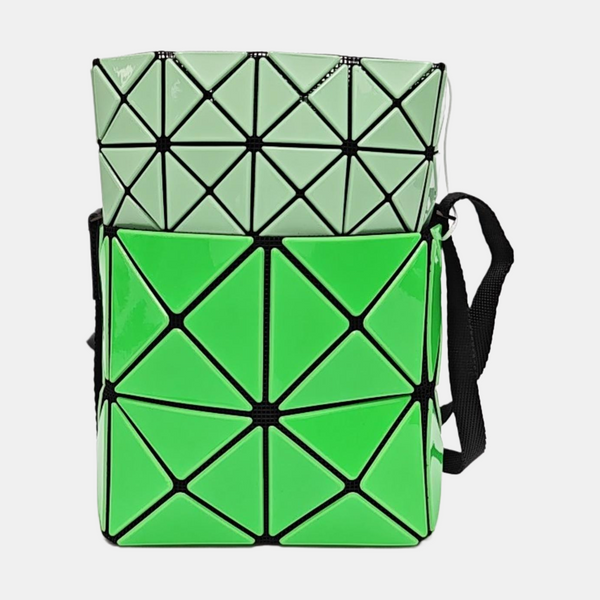Special Material Bucket Bag Green