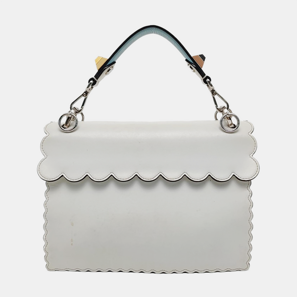 Kan I Medium Calfskin White