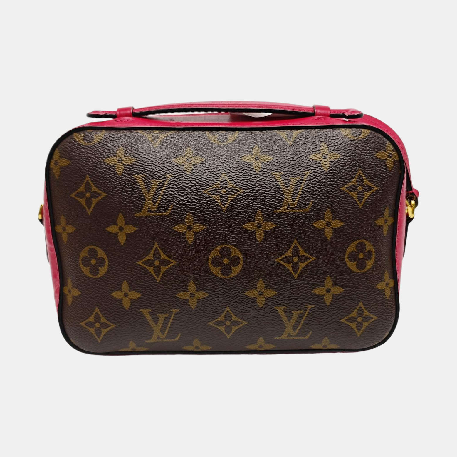 SAINTONGE Monogram Coated Canvas Brown