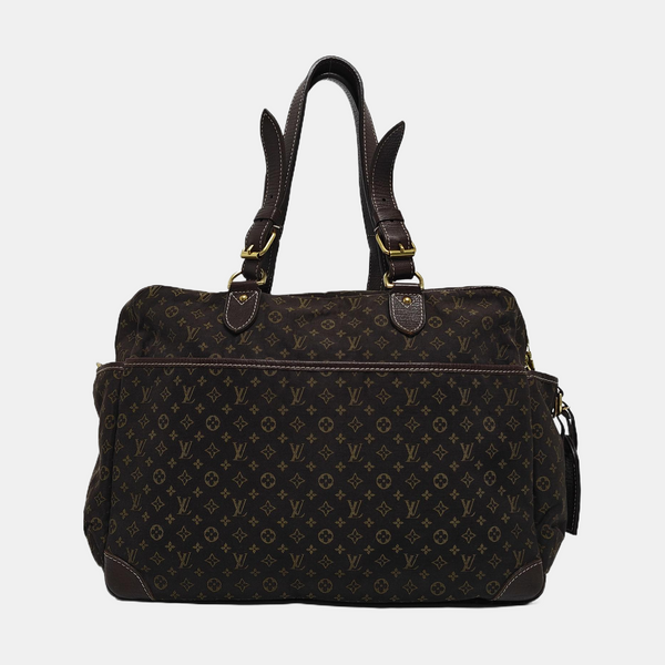 SAC A LANGER Monogram Canvas Brown