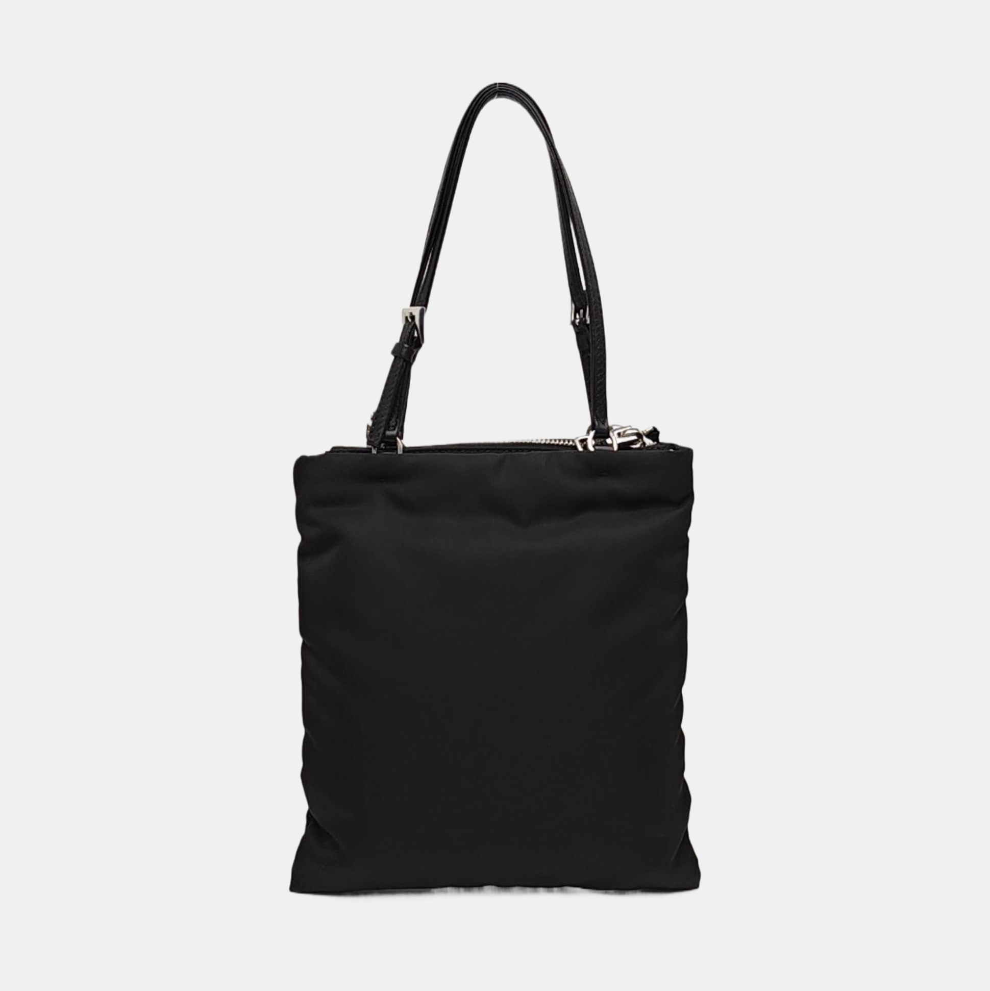 Nylon Shoulder Bag Black