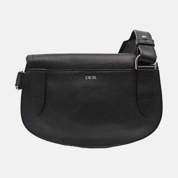 Saddle Small Calfskin Black