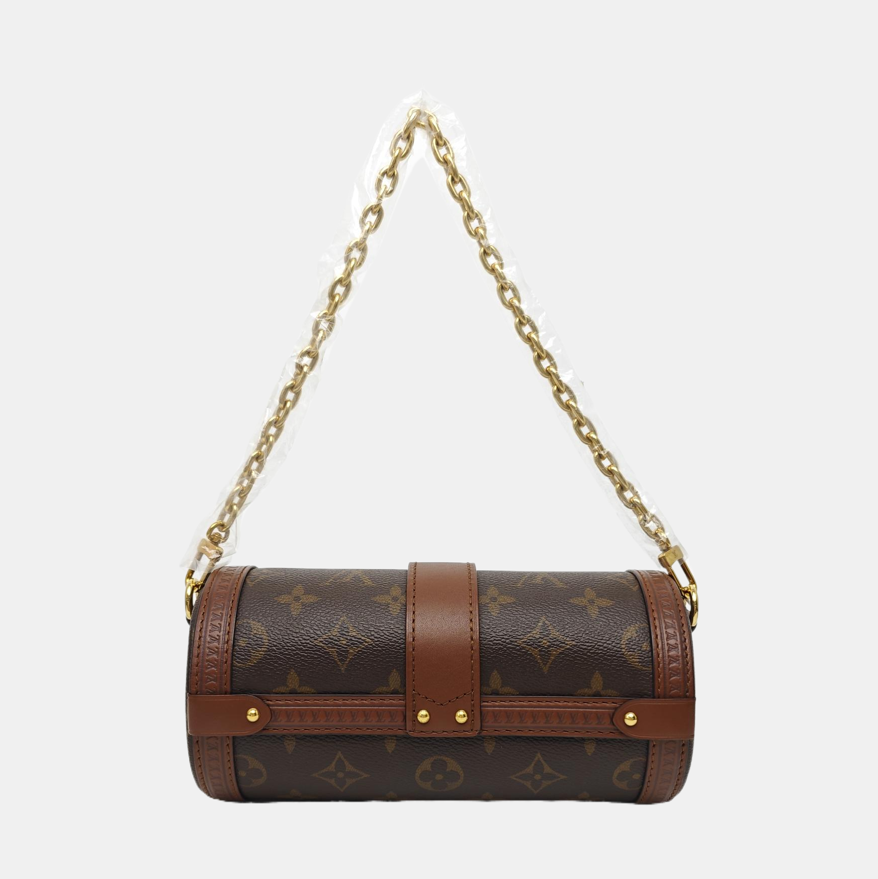 PAPILLON 19 Monogram Coated Canvas Brown