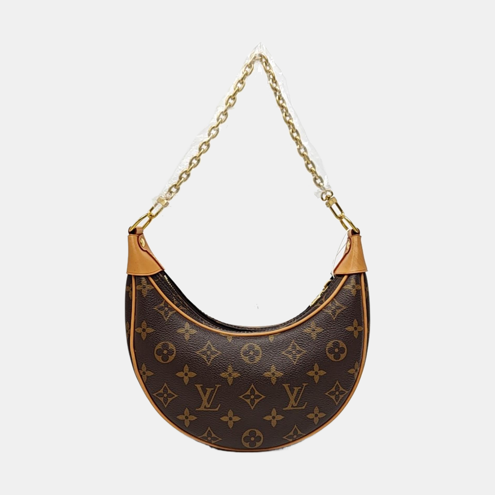 LOOP Monogram Coated Canvas Brown
