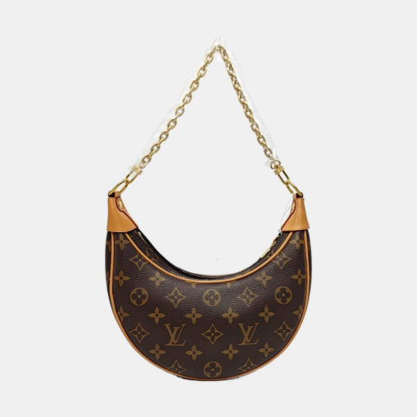 LOOP Monogram Coated Canvas Brown